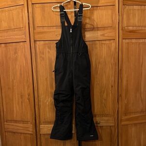 Lands' End Black Kids Snow Bib